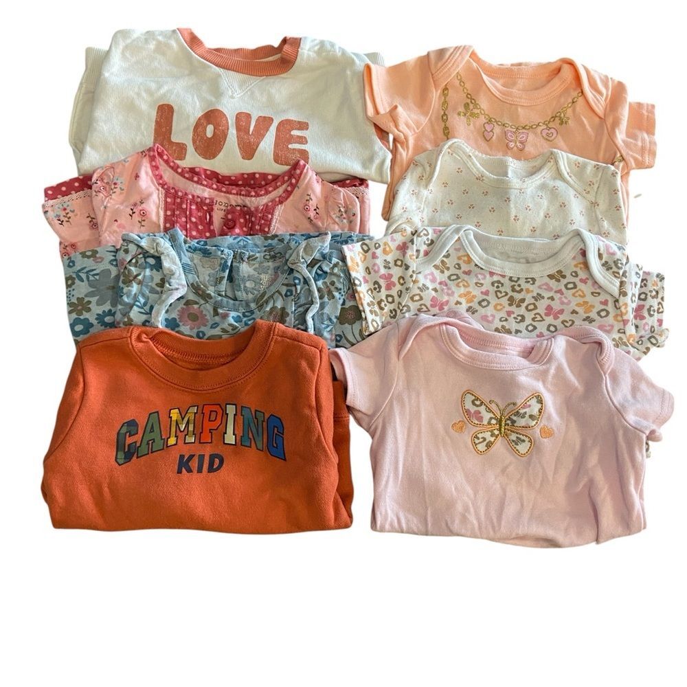 Infant Clothes 20 Piece Bundle Sizes 6 to 12 Months